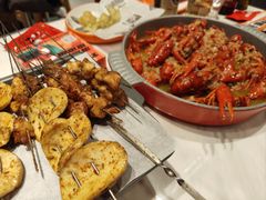 -宝记烧烤·碳锅羊肉·羊蝎子火锅·夜食社(文体路创始店)