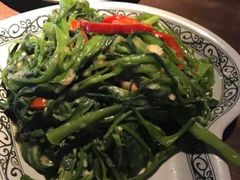 马拉盏炒通菜-大头虾越式风味餐厅(光明广场店)