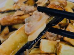 蛤蜊肉拌茄子-华春餐馆(鱼山路店)