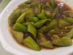 清炒丝瓜-丽泽山庄·生态怀柔菜·虹鳟鱼(红螺寺店)