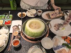 -得意咚瓜·顺德鱼生·冬瓜火锅(深圳首店)