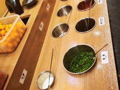 自助调料区-谭鸭血老火锅(万象九宜城店)