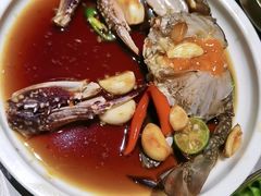 -草家酱蟹炭火烤肉店(珲春南路一店)