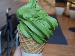 抹茶霜淇淋-36抹茶·千层与鲜果茶(欢乐海岸店)