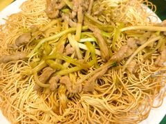 韭黄肉丝煎面-合力居·生记路边鸡(北京路店)