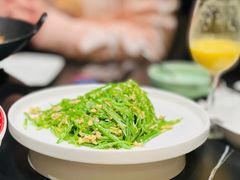 虾酱鸡蛋炒荷兰豆-旺顺阁·北京菜·烤鸭(大望路店)