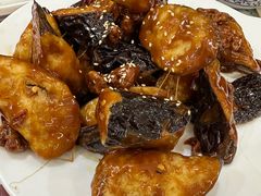 焦糖茄子牛肉粒-桃子餐厅·天津菜(王顶堤总店)