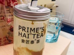 奶沫宇治抹茶-素匠泰茶(三里屯SOHO工体奶茶店)