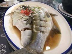 清蒸白水鱼-禾悟农·农家私房菜