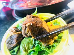 辣卤耙牛肉-纸盐河码头火锅(十八梯店)