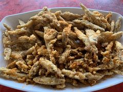 椒盐山坑鱼-香江农家乐饭店