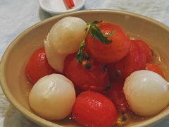 果冻荔枝小番茄-孔雀云贵川·融合菜(长宁来福士店)