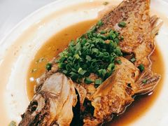 葱酥鲫鱼-阿湾楼·温州海鲜·江浙菜(京江路店)