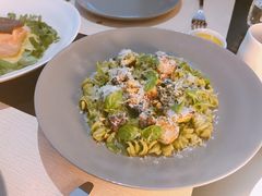 螺旋面配罗勒开心果酱-Mercato莫卡多露台餐厅与酒吧(K11店)