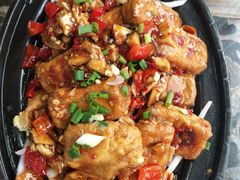 铁板毛豆腐-徽州美食(三十年老店)