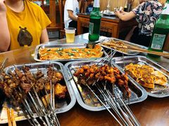 -老兰家传统烧烤炒菜泡馍(小南门店)