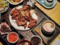 火炙日式羊小排定食-味太助·银饭食堂(中华城店)
