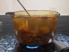老鹅炖菌汤-绿色菜园·农家土菜(贤山店)