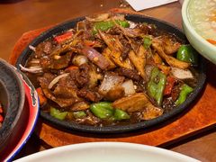 铁板菌香牛柳-阿嫂印象·民间江湖菜(大学城店)