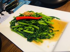 秘制虾酱炒空心菜-帕蓝·暹罗料理(曲阳店)