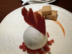 炸臭豆腐配臭芝士冰淇淋-随堂里