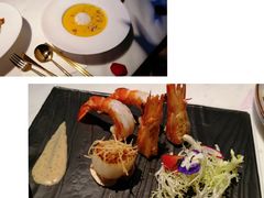 香煎虎虾配澳洲带子-Wei菋·Le Bistrot