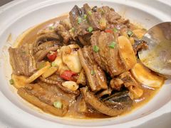 鳝鱼烧年糕-楚山晓·湖北菜(武汉光谷K11店)