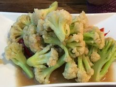 自制虾酱炒花菜-陈家老院子(高新店)