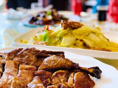 白菜烧腐竹-勺园饭店(骨科医院店)