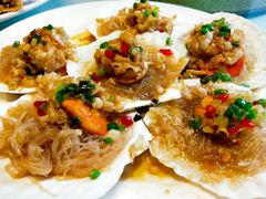 蒜蓉粉丝蒸扇贝-老妈菜馆(建设街店)