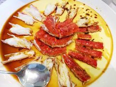 清蒸活帝王蟹-开海·红岛海鲜虾水饺(石老人店)