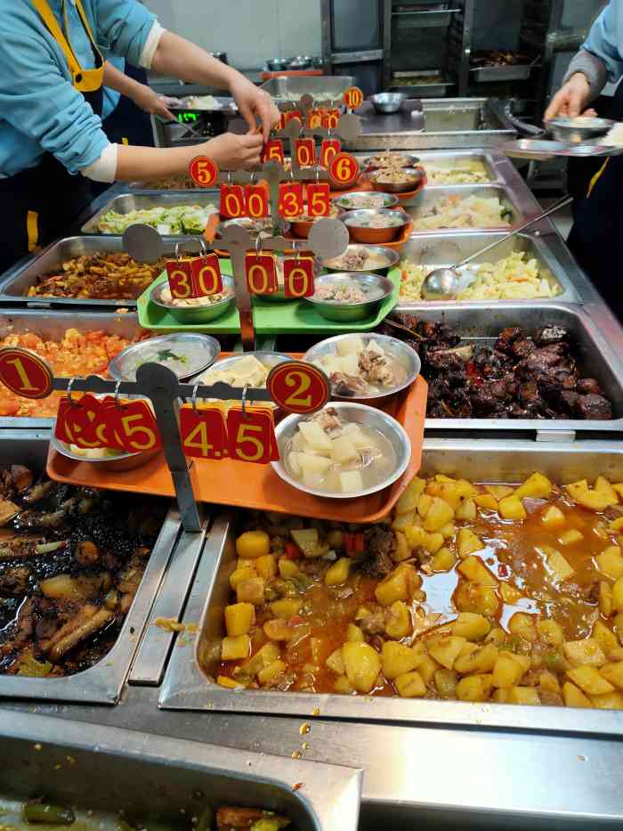 杭州师范大学-食堂-"最近杭师大本部搬走后食堂都涨价了,但是还.