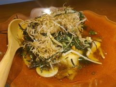炸豆腐配蘑菇汁-慢走(甜水园店)