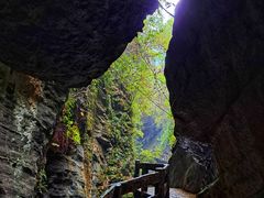 -龙水峡地缝景区
