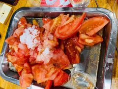 糖拌西红柿-陈氏肥蛤(小纬六路总店)