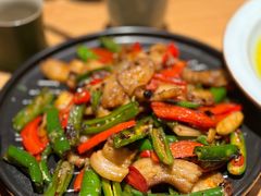 尖椒小炒黑猪肉-竹里馆·淮扬菜·功夫茶(老门东店)