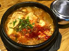 辣牛肉汤-紫霞门韩国料理烤肉(深南东路店)