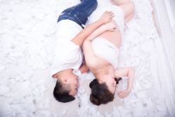 点击看大图 -十孕纪高端孕妇亲子摄影