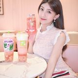 奈雪蜜桃系列yyds！喝完我最甜！姐妹冲了！