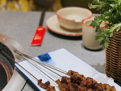 烤羊肉串-羊来顺冰煮鲜羊铁锅烀羊肉(八卦岭店)