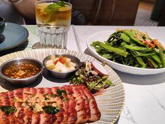 炭烧猪颈肉-芭札·Thai泰国餐厅(同和金铂天地店)