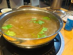 牛骨清汤锅-海银海记潮汕特色牛肉火锅(长兴店)