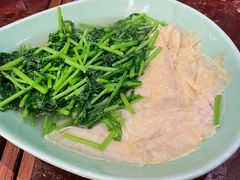 鸡汁腐皮香蒿-新白鹿餐厅(爱琴海购物中心店)