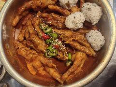 辣烤鸡爪-富乐满韩国正宗炸鸡韩国料理(虹泉路店)