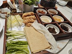 粗粮煎饼拼盘-山东宾馆·齐鲁苑餐厅