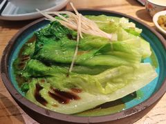 白灼罗马生菜-潮粥荟·潮汕砂锅粥(朝阳大悦城店)