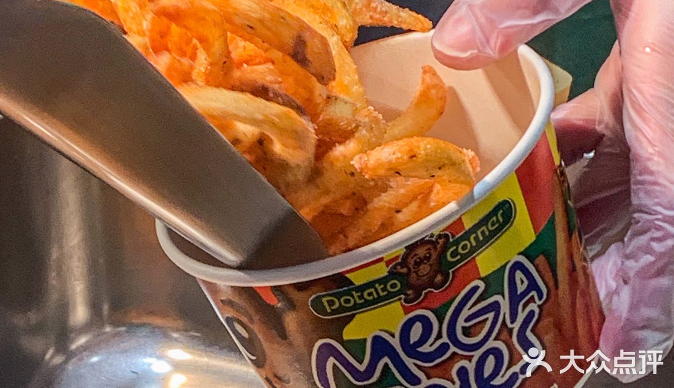 Potato corner你终于上新卷卷薯条🍟了
