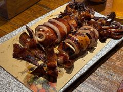 炭烤鱿鱼-九號院子海鲜烧烤