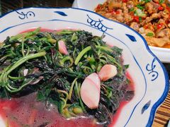 水煮红苋菜-湖南人家·家传湖南菜(水围店)