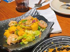 烤虾芒果沙拉-澳骄 Aussie Kitchen·手工披萨·西餐(国大店)